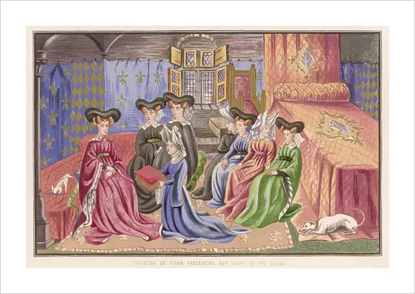 French Court Ladies 1405