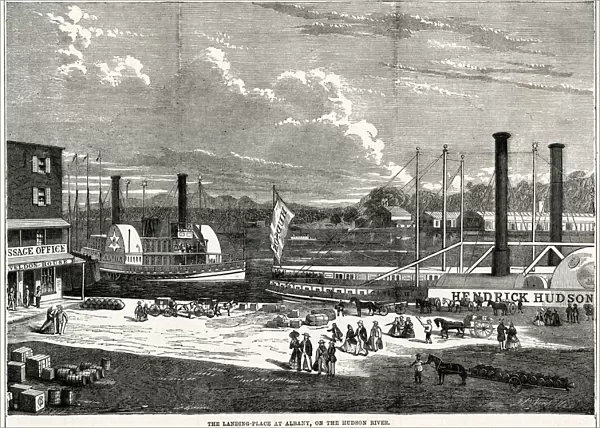 River Steamers Albany 1871
