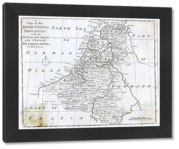 MAP  /  NETHERLANDS 1788