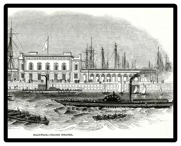 Blackwall, Thames Steamer 1846