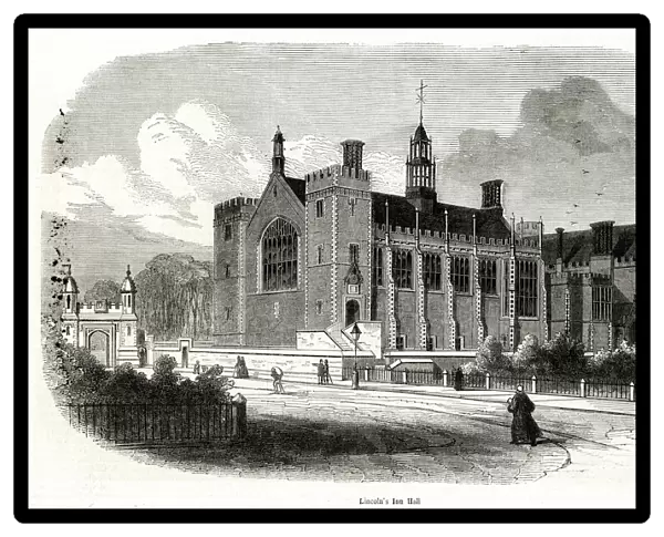 Lincolns Inn Hall & Library 1850 Lincolns Inn Hall & Library 1850