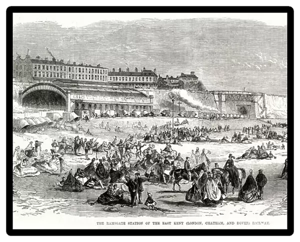 Ramsgate Station of East Kent 1864