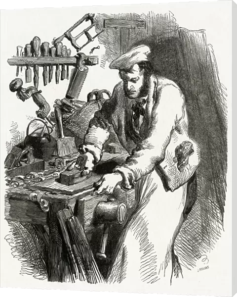 Village carpenter 1855