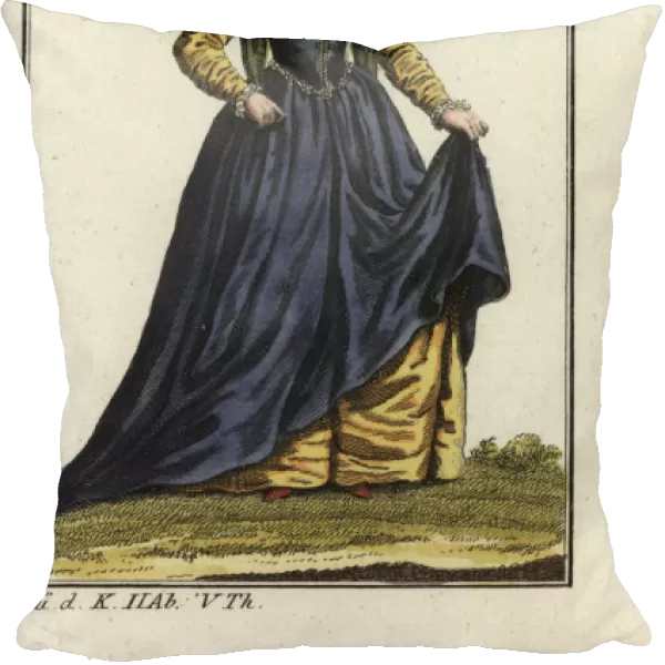 Noblewoman of Burgundy, 1577