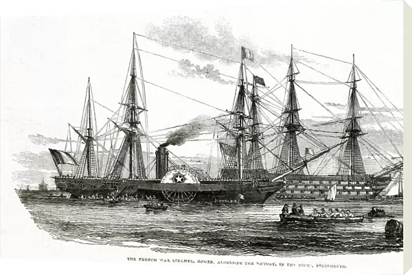 French War steamer Gomer