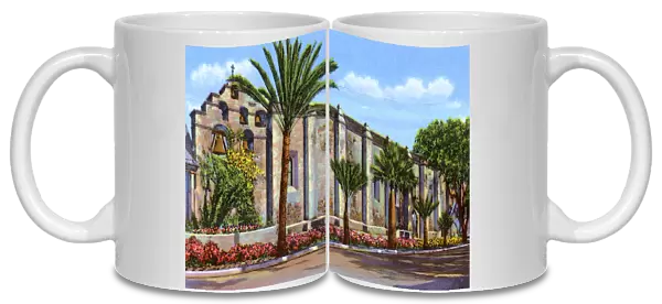 Pasadena, California, USA - Mission San Gabriel Archangel