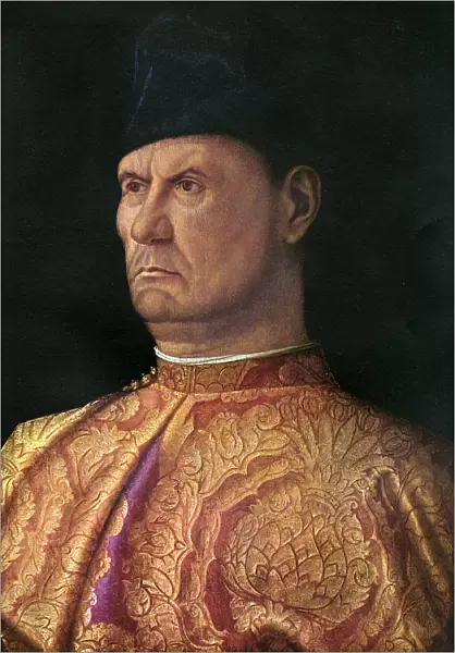 Portrait of a Condottiere by Giovanni Bellini