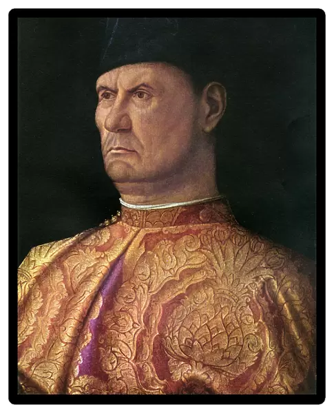Portrait of a Condottiere by Giovanni Bellini