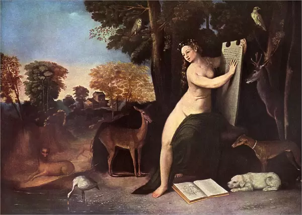 Circe and Her Lovers in a Landscape by Dossi Dossi