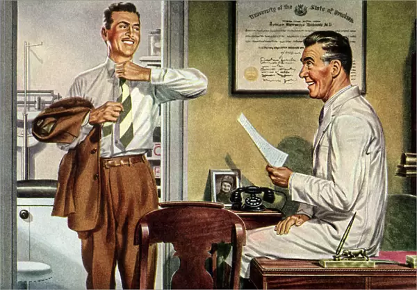 Doctor and Patient Date: 1944