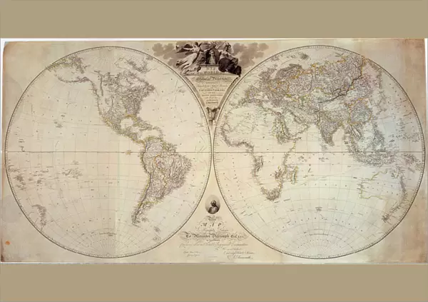 World Map in Projection