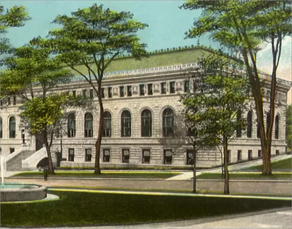 The Public Library. Springfield. Date: 1920