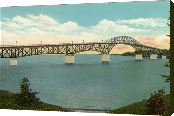 Lake Champlain Bridge Date: 1932