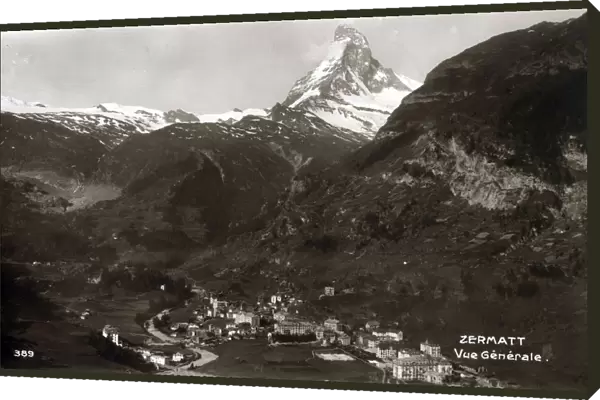 Zermatt and the Matterhorn - Panorama