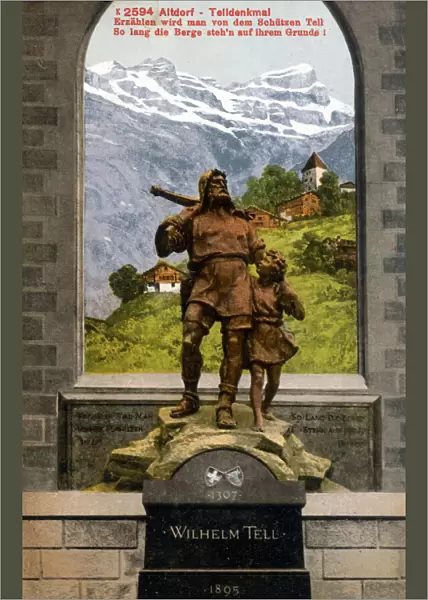 Altdorf, Switzerland - Statue of William Tell