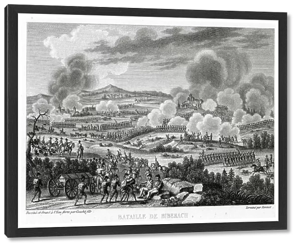 At the battle of BIBERACH the French defeat the Austrians Date: 2 October 1796