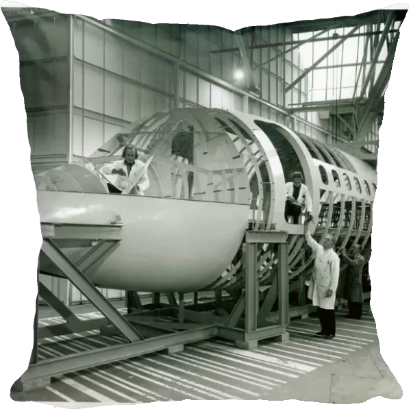 Hawker Siddeley HS-146 engineering mock-up