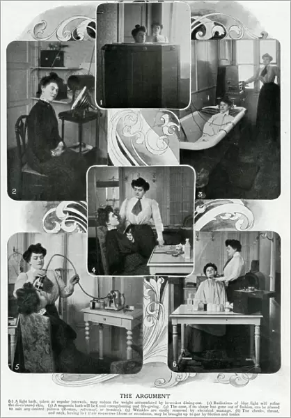 Edwardian society womens beauty treatments 1906