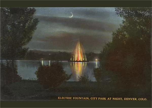 Electric Fountain, City Park, Denver, Colorado, USA