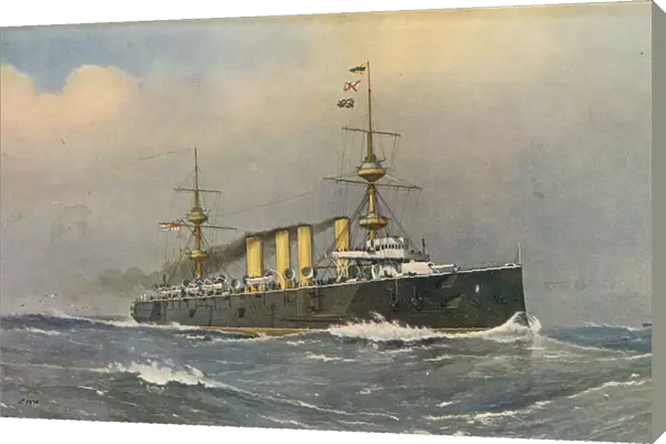 HM Terrible, cruiser, en route to the Cape of Good Hope