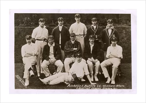Mitchells & Butlers Cricket Club team, Birmingham, UK