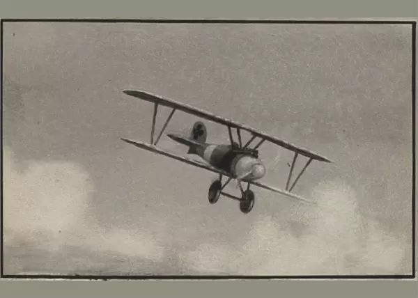 German Albatros D. III biplane, WW1