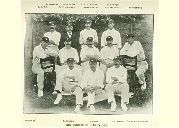 Yorkshire Cricket Team 1898