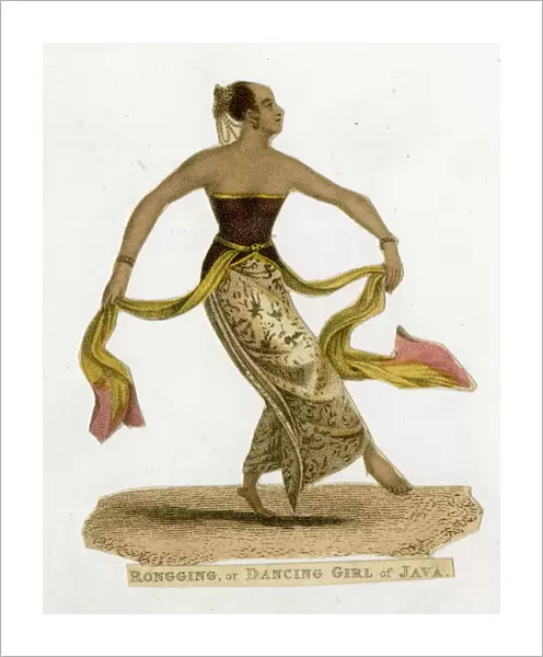 Scrap, Rongging or Dancing Girl of Java