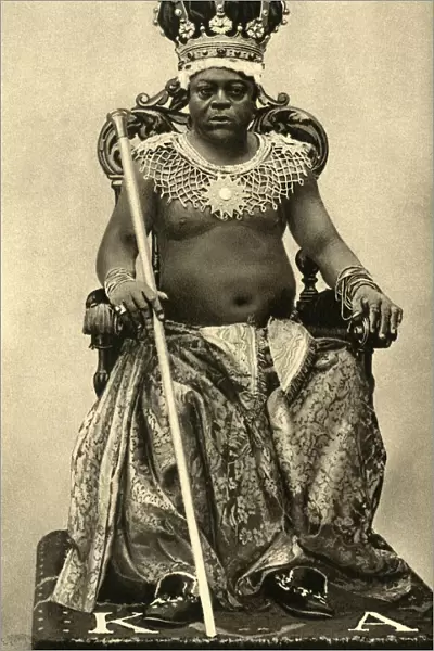 King Archibong III of Calabar, Gambia, West Africa