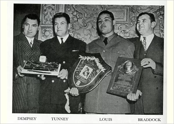 Four world boxing champions