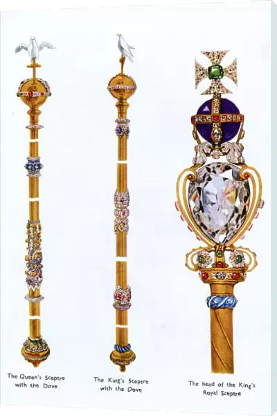 Three Sceptres - The Crown Jewels