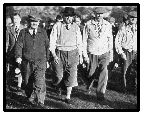 Four Great Men - Golfers at Totteridge