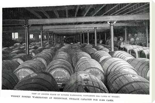 Glenlivet Scotch Whisky distillery 1890