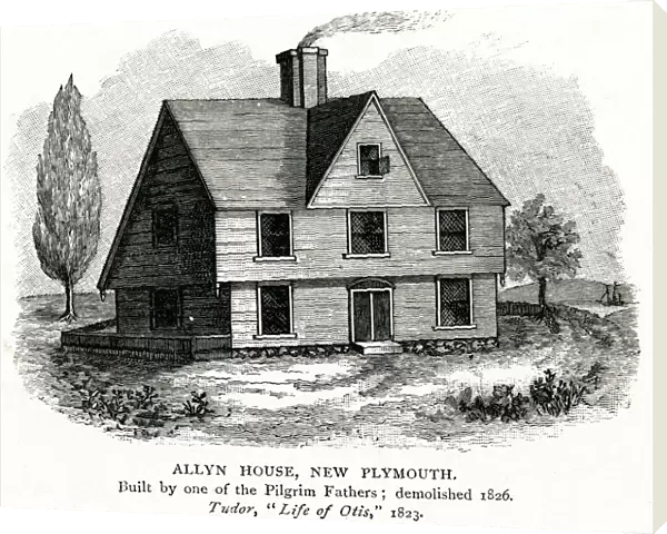 Allyn House, New Plymouth, Pilgrams house 1621
