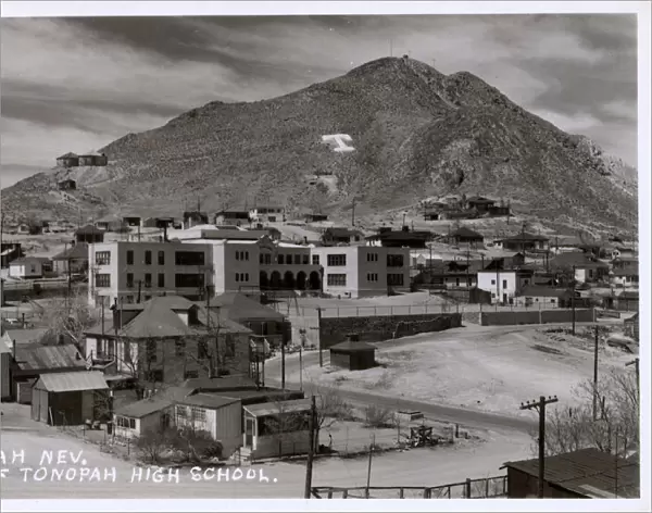 Tonopah High School, Tonopah, Nevada, USA