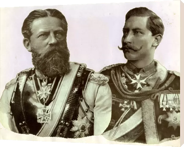 Frederick III German Emperor and Kaiser Wilhelm II
