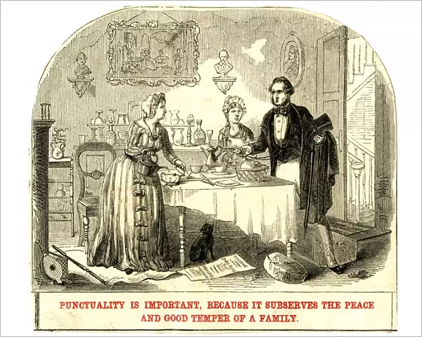 Victorian morals - punctuality is important