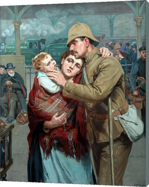 The Reservists Farewell by Ralph Hedley