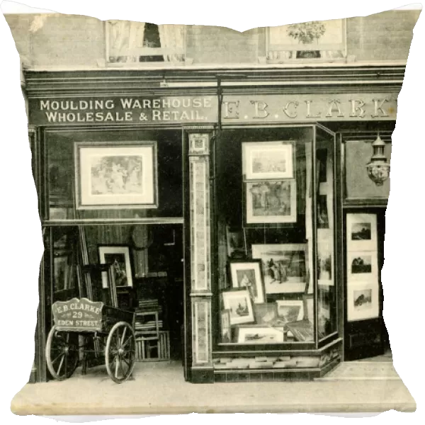 Shop front, E B Clarke, Picture Framers, Kingston