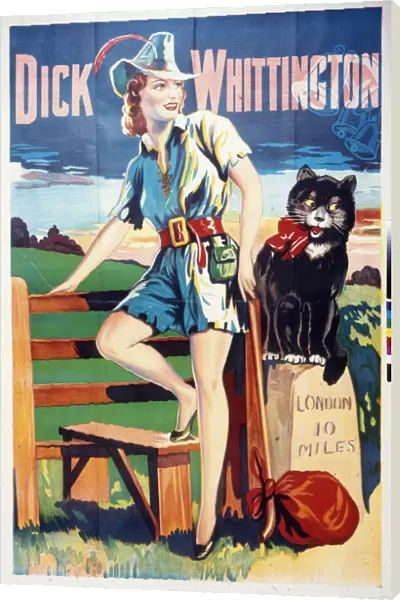 Pantomime poster, Dick Whittington