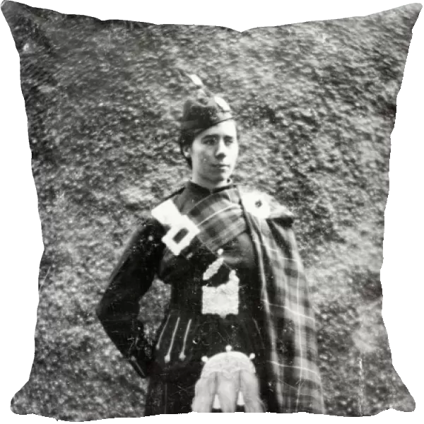 Young Scotsman in traditional costume