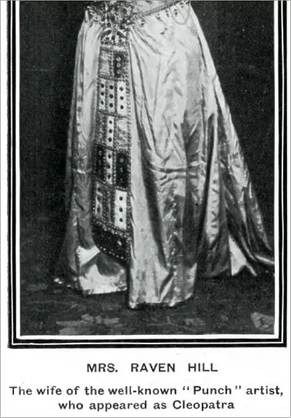 Annie Raven-Hill as Cleopatra at Artists Ball, 1910