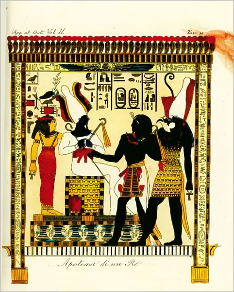 Apotheosis of a Pharaoh: King Seti I meets