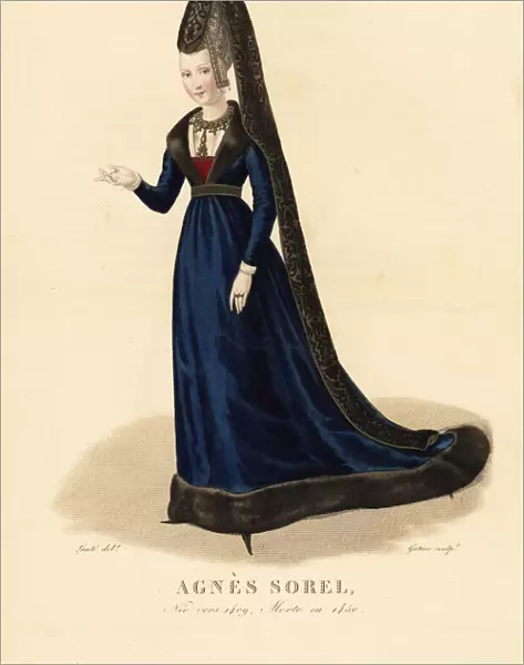 Agnes Sorel, mistress of King Charles VII