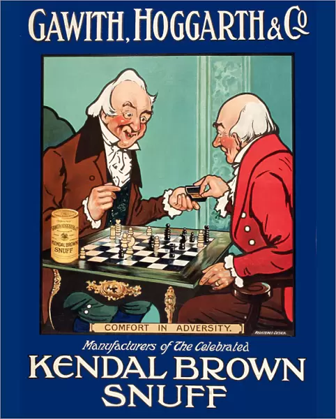 Showcard, Kendal Brown Snuff