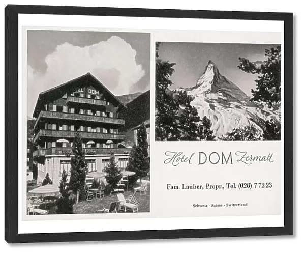 Hotel Dom, Zermatt, Valais Canton, Switzerland
