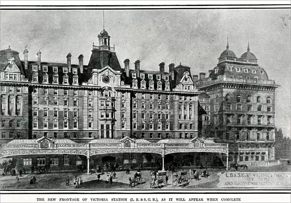 Victoria Railway Station, London 1904
