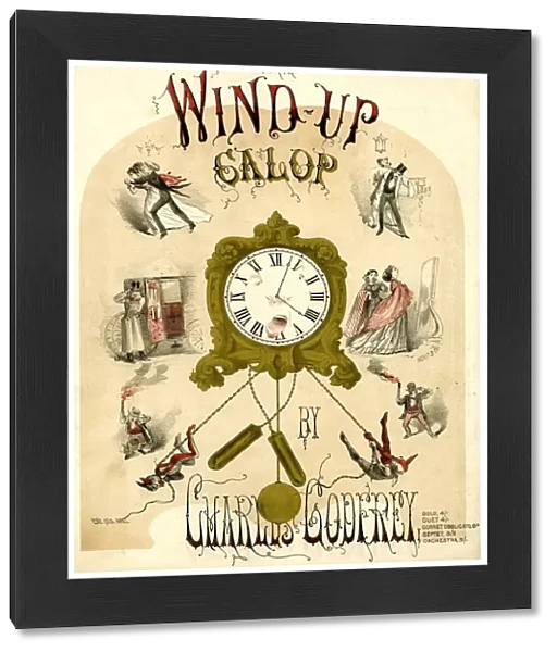 Music cover, The Wind-Up Galop by Charles Godfrey