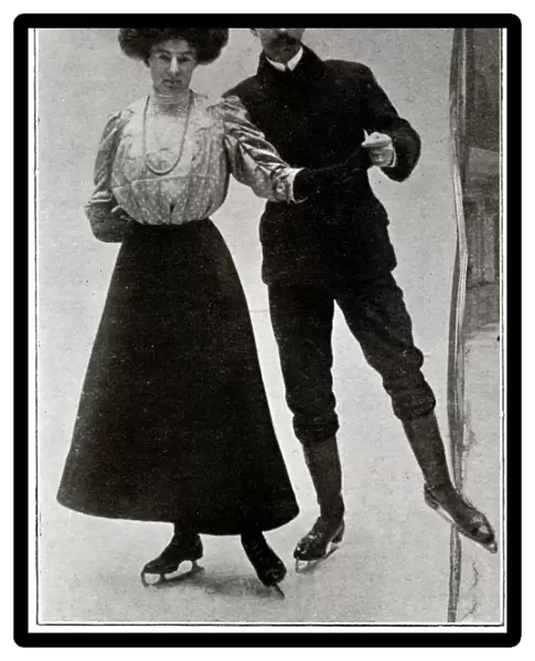 Edgar & Madge Syers the 1908 Olympics