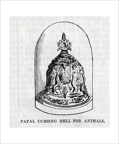 Papal cursing bell for animals
